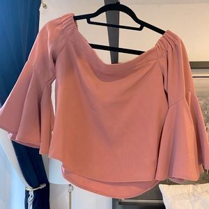 Top Shop pink blouse
